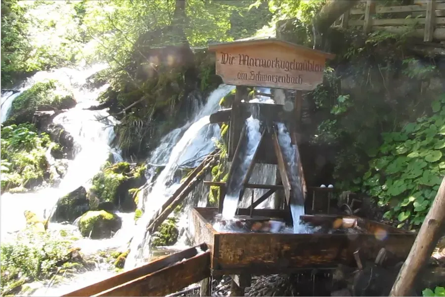 Marmormühle am Schwarzenbach Scheffau